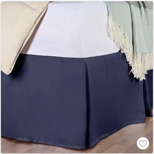 Blue Twin Bedskirt